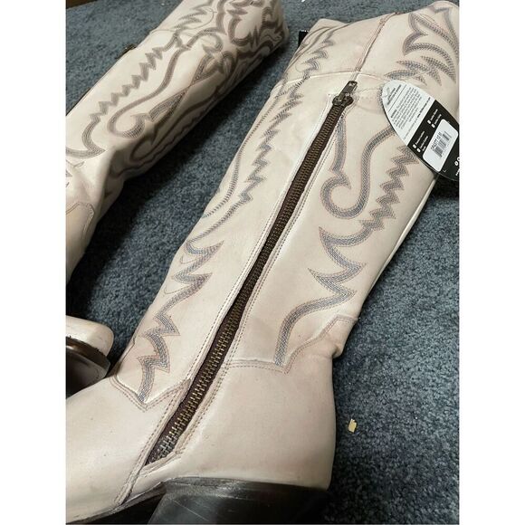Brand New Dan Post Women’s 10M Loverly Knee High Leather Snip Western Boots - Picture 11 of 16